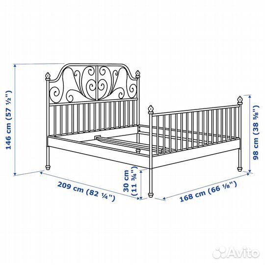 Двухярусная кровать IKEA