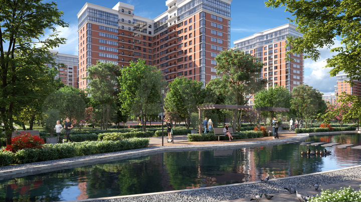 3-к. квартира, 76,7 м², 3/16 эт.