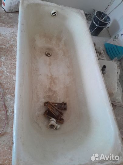 Ванна чугунная бу