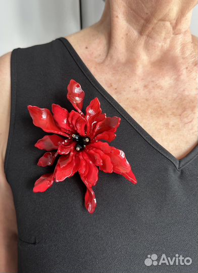 Чокер Брошь