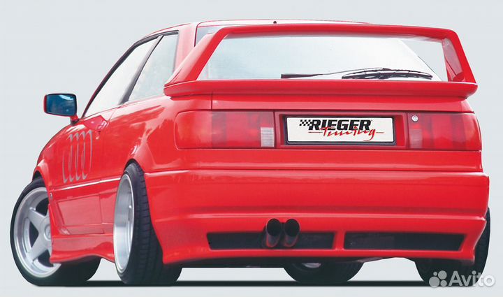 Накладка на задний бампер rieger Audi 80 B3 / B4