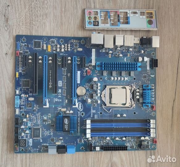 М/п Intel DZ77BH-55K (1155, Z77, ATX) + i7 2600k