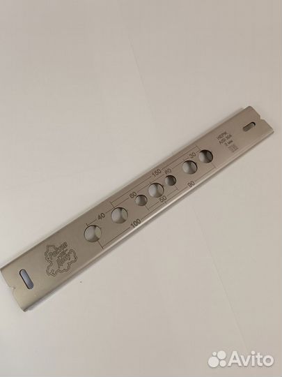 Шаблон для монтажа водорозеток нержавеющий