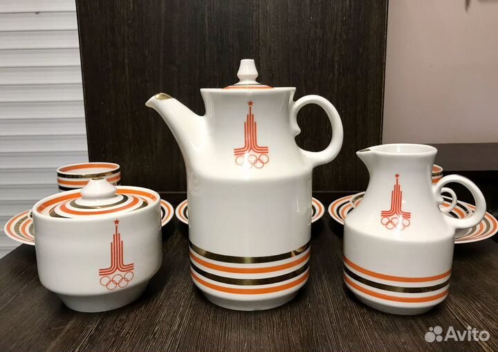 Кофейный сервиз вербилки СССР