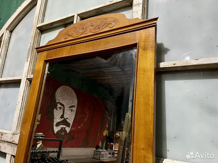 Зеркаро с приступком винтаж