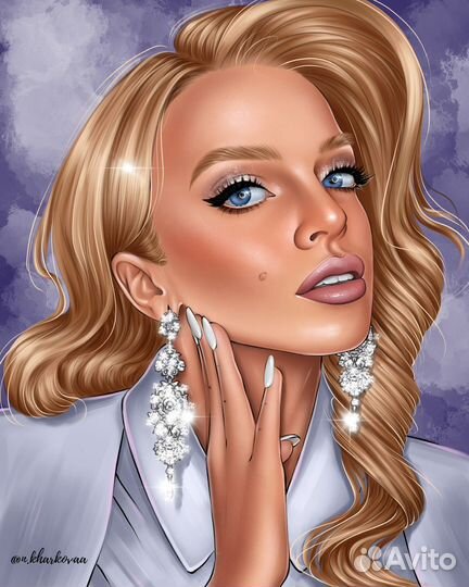 Цифровой портрет на заказ