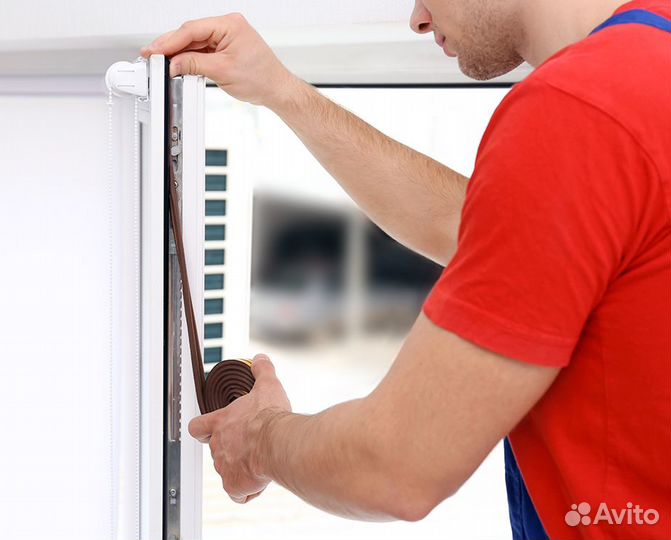 Замена уплотнителей окон