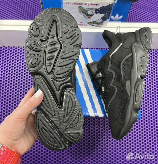 Adidas ozweego black р.41-45 осень