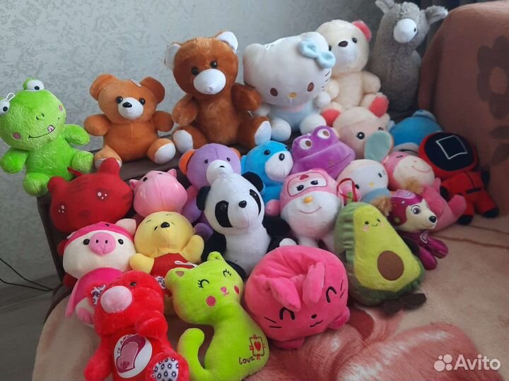 Мягкие игрушки пакетом