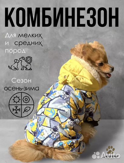 Комбинезон для собак