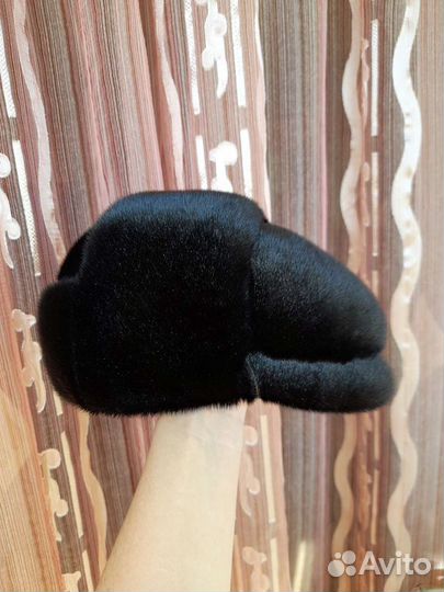 Меховая мужская кепка