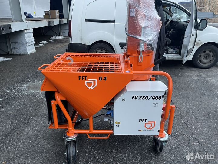 Аренда штукатурной станции PFT