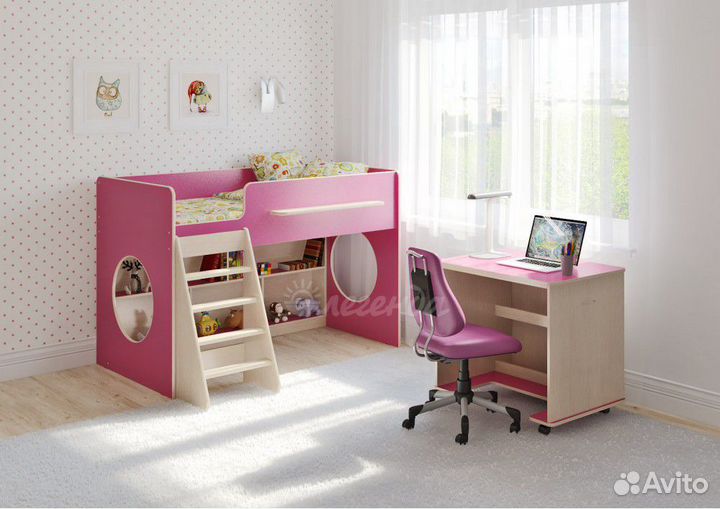 Кровать чердак