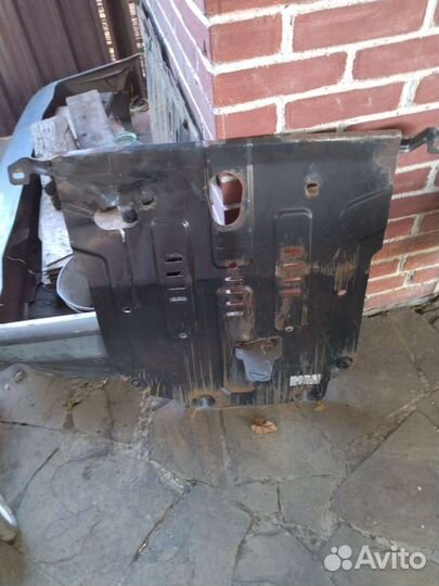 Бампер хендай солярис задний