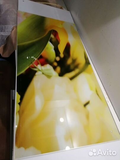 Фартук стеклянный для кухни