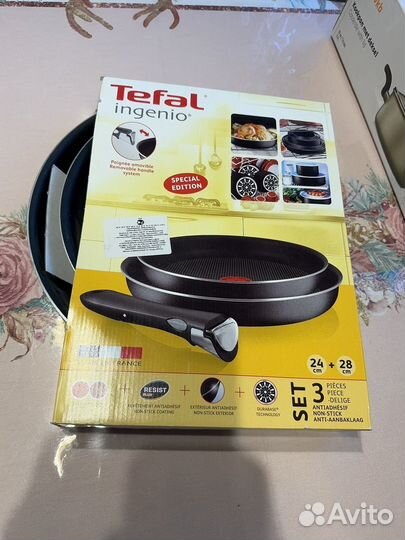 Сковорода tefal ingenio набор Франция
