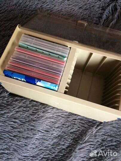 Бокс для дисков плюс диски