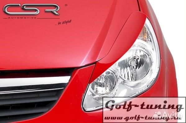 Opel Corsa D 06-10 Реснички на фары