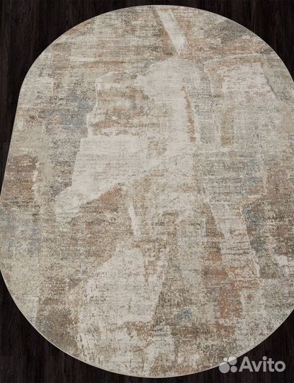 Ковер Valentis Afina F428AB beige/pudra Овал 1x2м