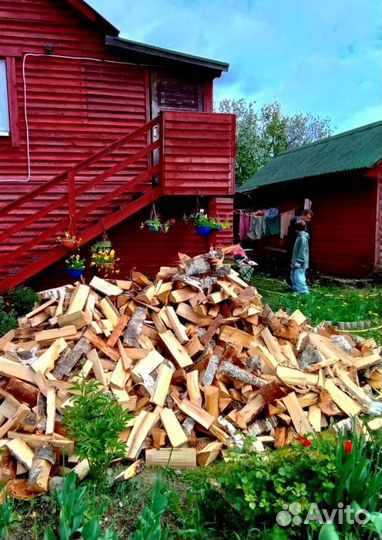 Дрова колотые привезем