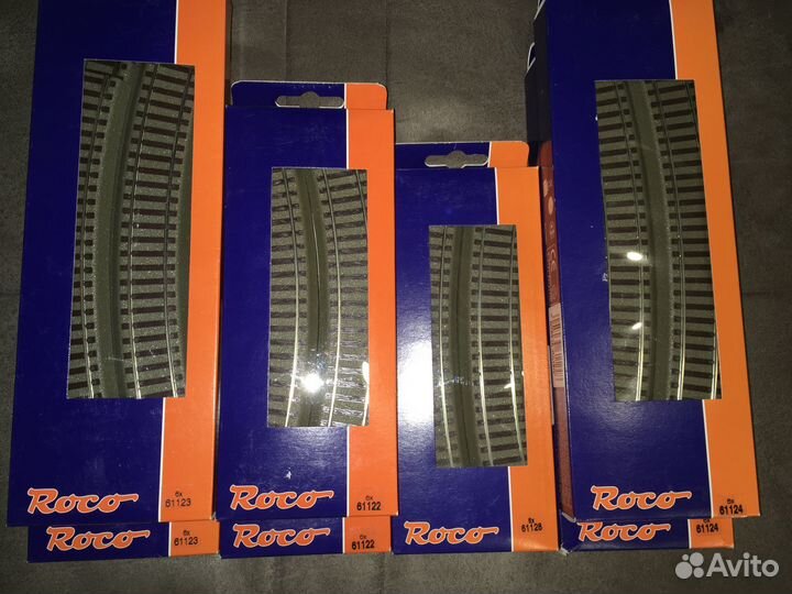 Продам радиусные рельсы Roco 61122/23/24 и 28