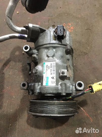 Компрессор кондиционера Peugeot 308 EP6 1.6 120лс