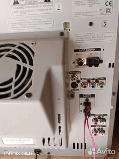 Музыкальный центр Самсунг, с платой bluetooth