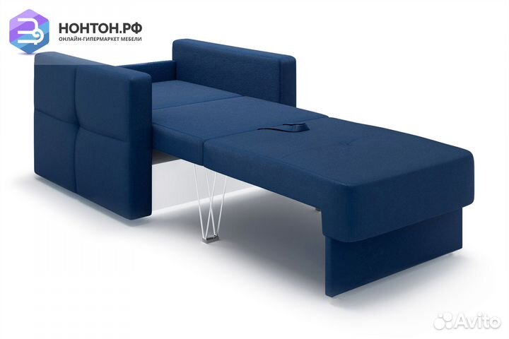 Кресло еврокнижка Вита темно-синее