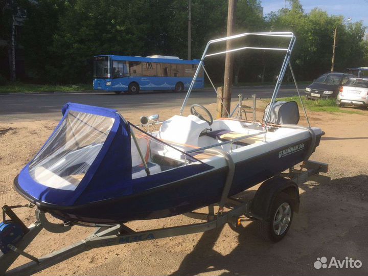 Аренда лодки с капитаном/2500 за час