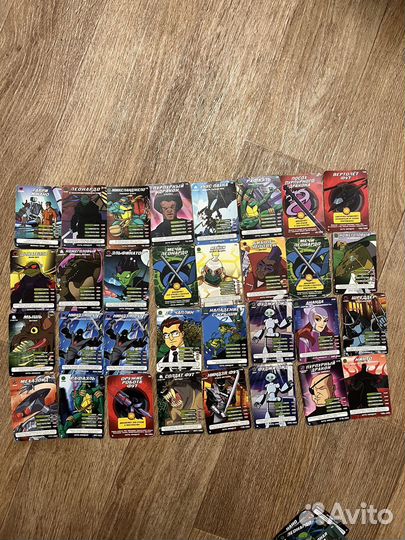 Карточки черепашки ниндзя