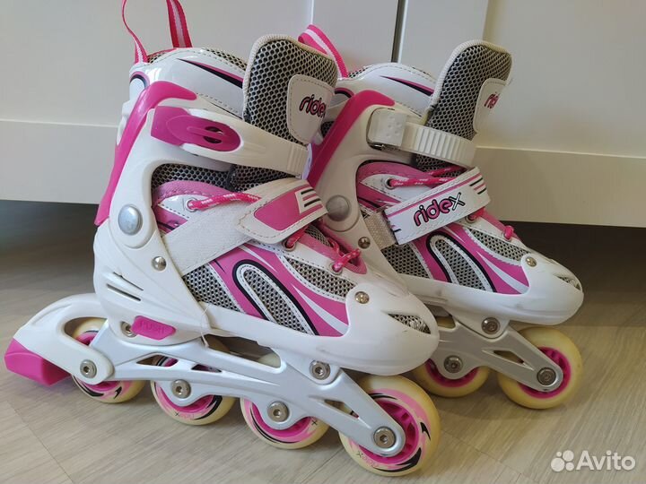 Ролики раздвижные, размер 30-33 + защита