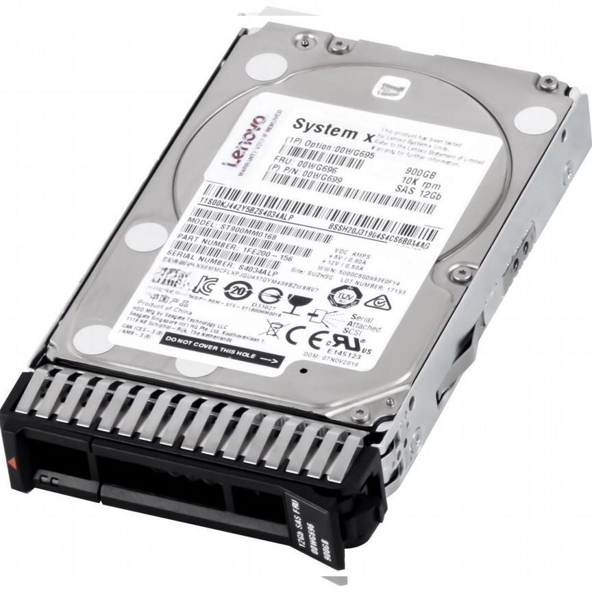[ST900MM0168] Жесткий Диск Lenovo 900gb 10k Sas 12g 00wg696 St900mm0168