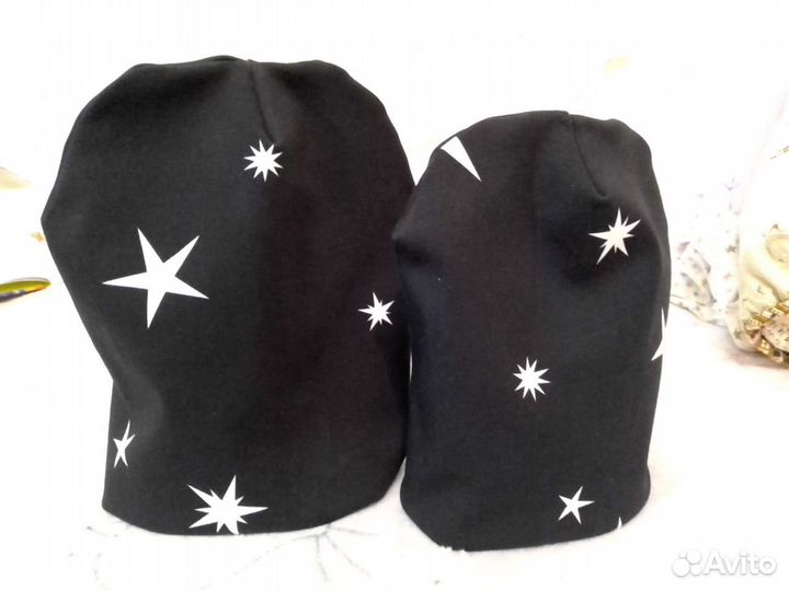 Шапочки и шарфики-снуд для всей семьи