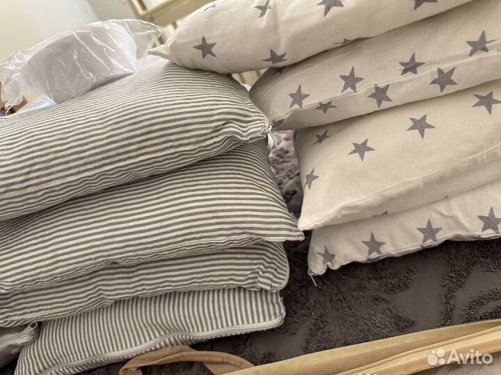 Бортики в детскую кроватку