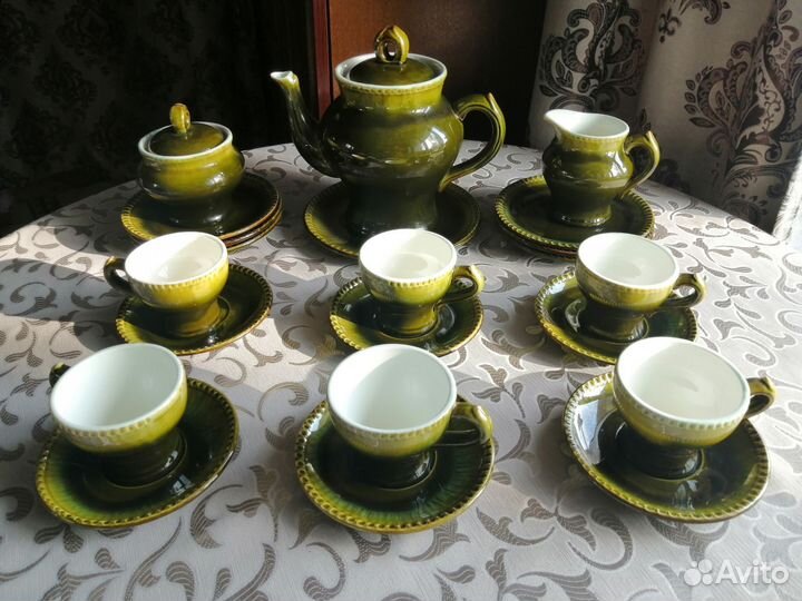 Сервиз чайно-кофейный зик Конаково полный