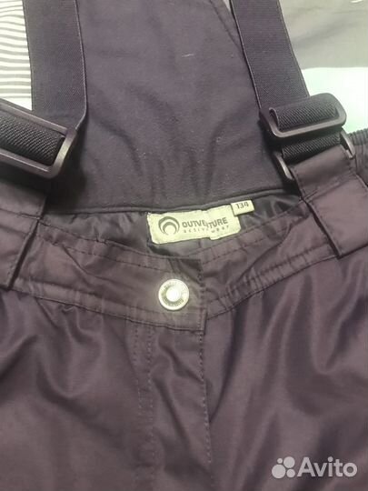 Брюки зимние для девочки outventure 134