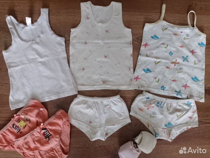 Вещи пакетом для девочки 110