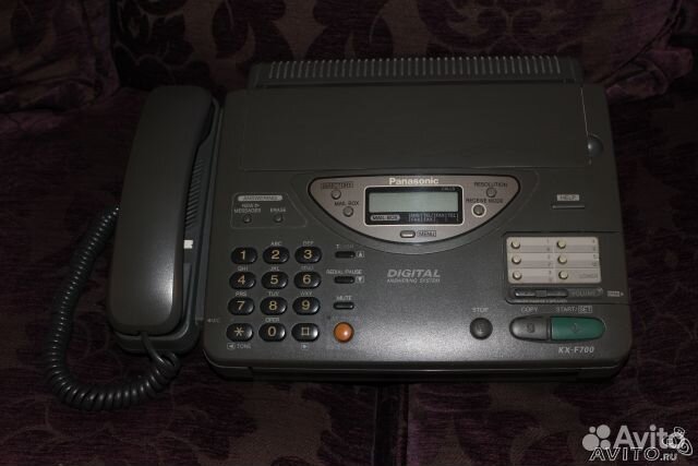 Телефон, факс, автоответчик Panasonic KX F700 BX