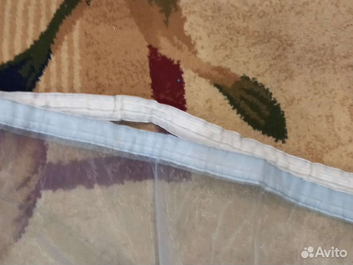 Тюль на шторной ленте