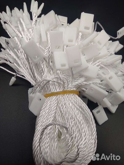 Биркодержатель белый