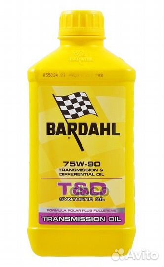 75W90 polarplus С60 GL45 TD OIL 1L bardahl 425039