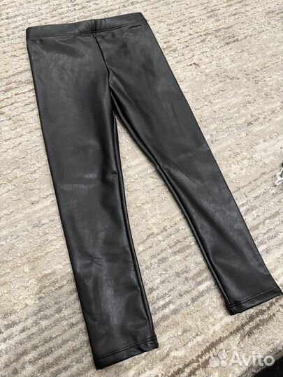 Кожаные лосины H&M для девочки