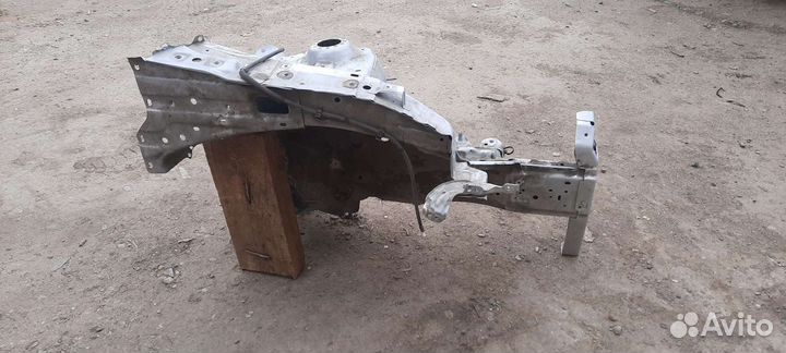 Hyundai solaris kia rio3 лонжерон