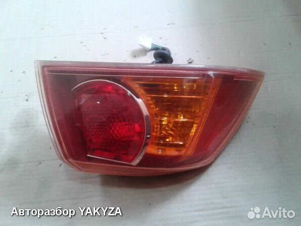 Левый фонарь фара в крыло Митсубиси Лансер 10