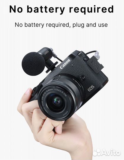 Микрофон Ulanzi Sairen Nano для фото видео экшн