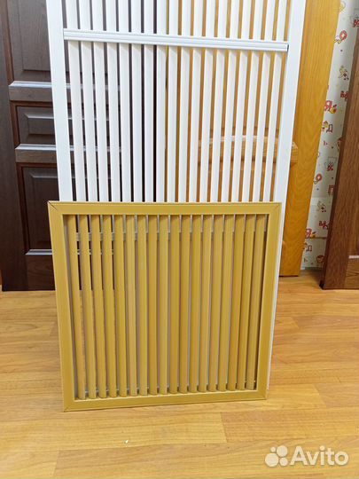 Жалюзийные решётки пвх встраиваемые