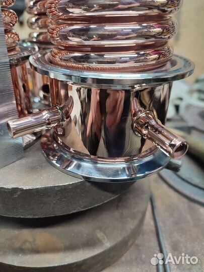 Медный дефлегматор Димрота 3 дюйма