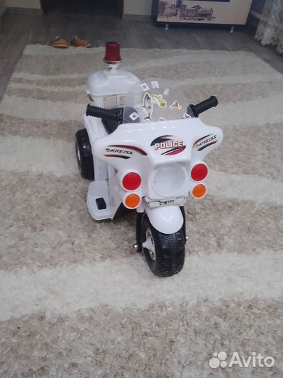 Электро скутер до 4 лет