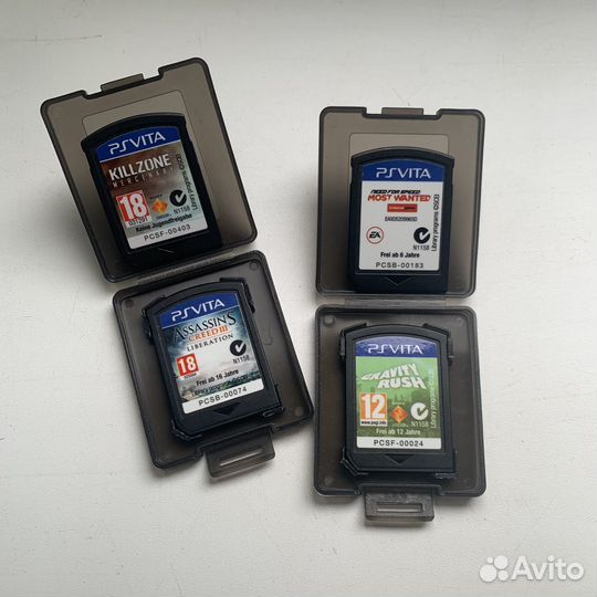 Картриджи для ps vita