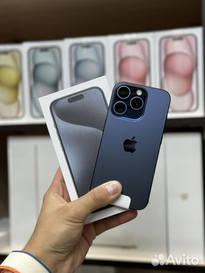 iPhone 15 pro 256gb blue Titan новый Nano sim